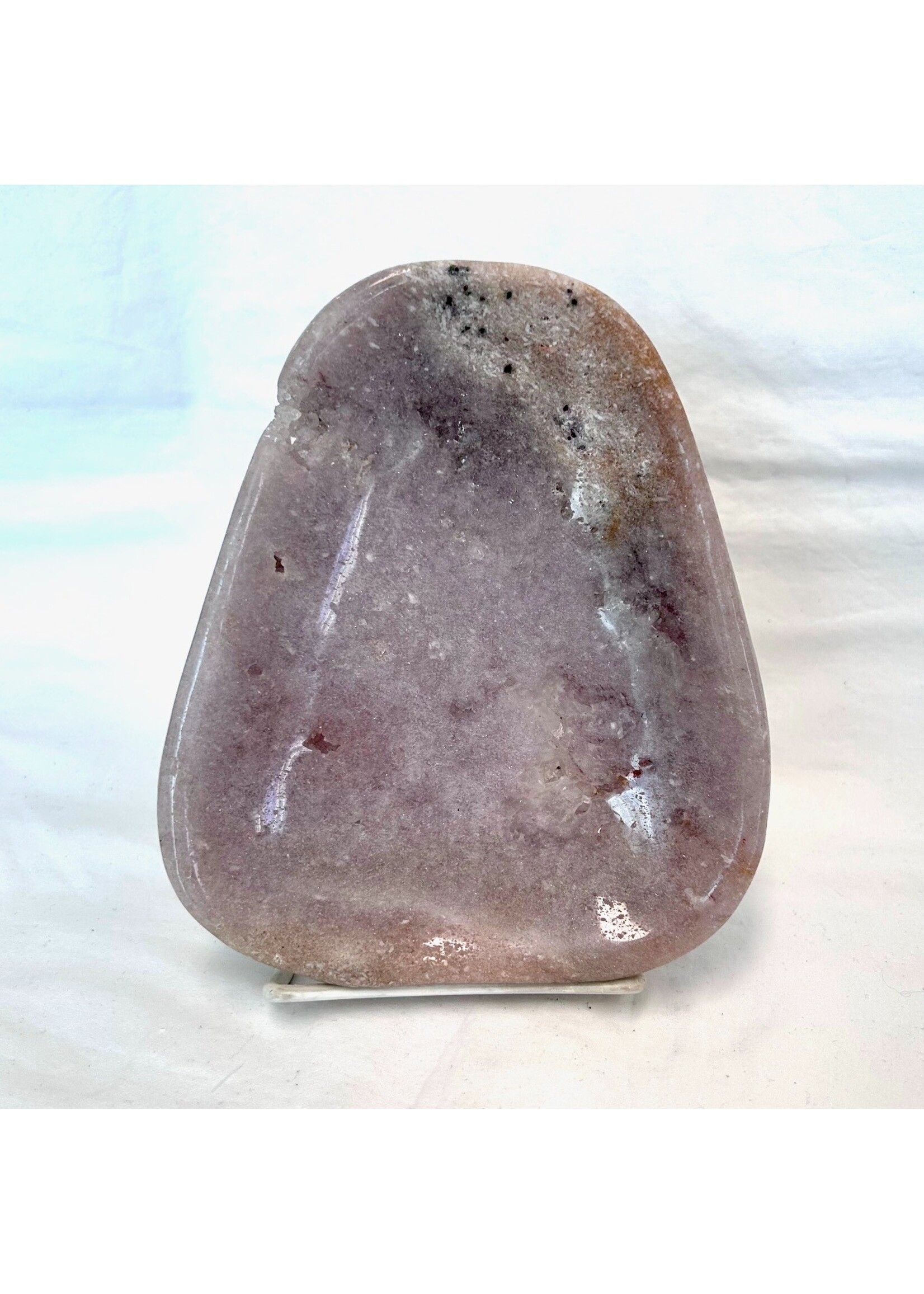 Rose Amethyst Flat Bowls