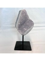 Lavender Amethyst on stand