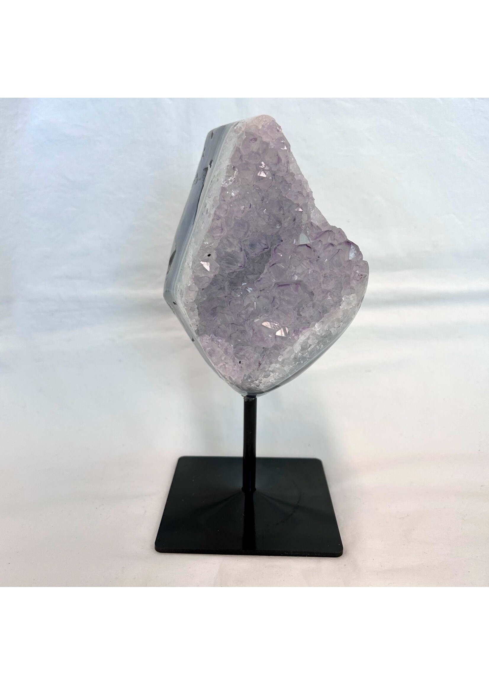 Lavender Amethyst on stand