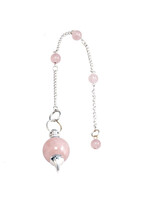 Rose Quartz Ball Pendulums