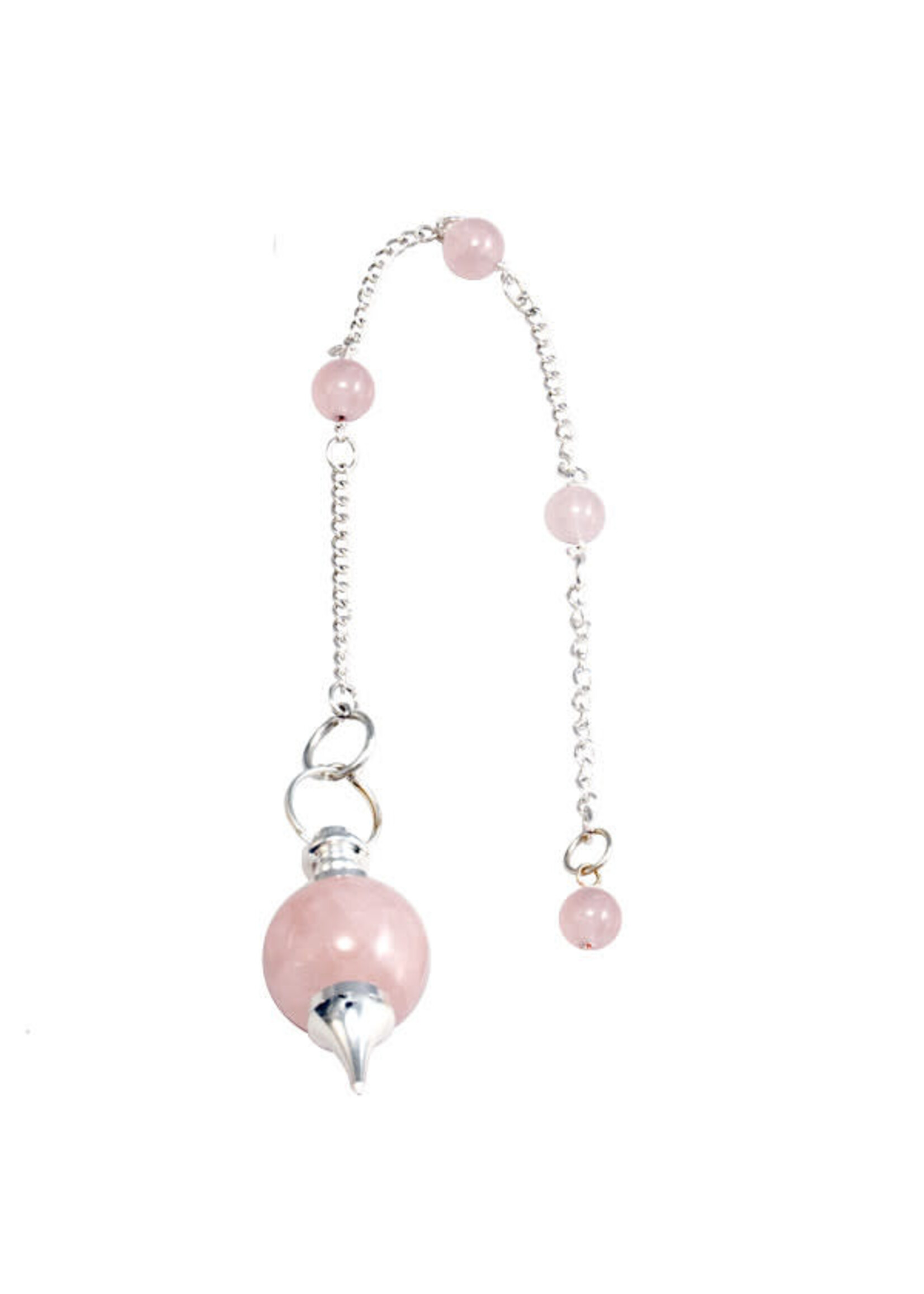 Rose Quartz Ball Pendulums