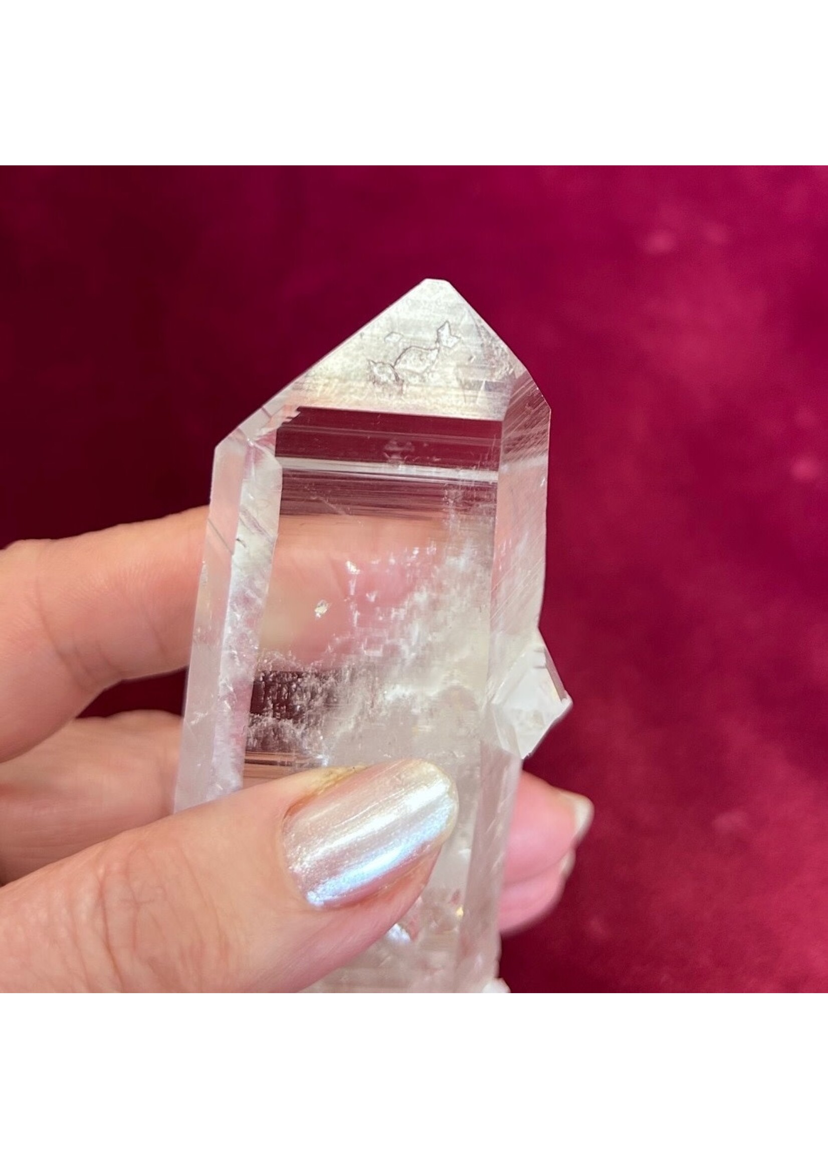 Lemurian Quartz Self-Healed Faden Points