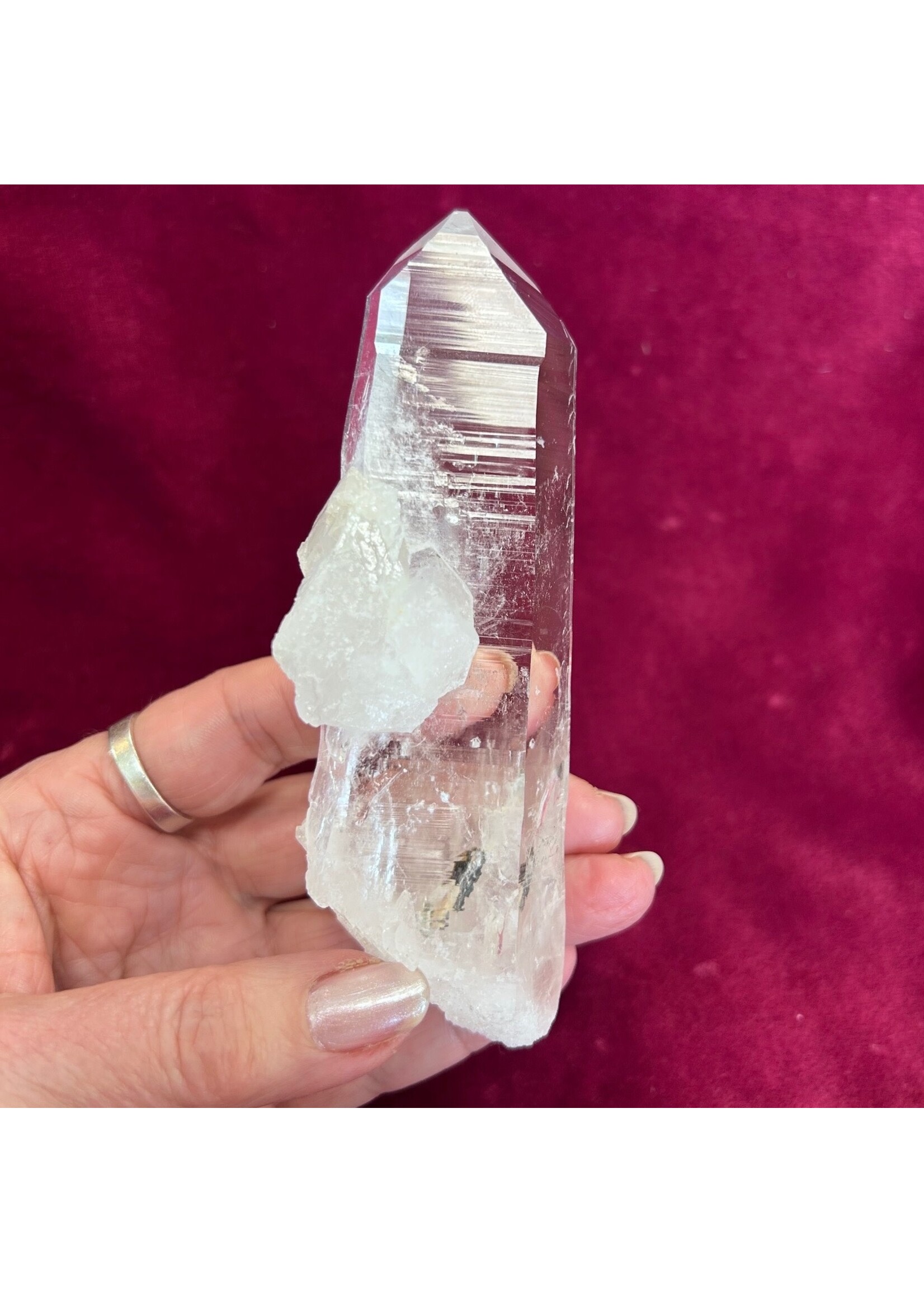 Lemurian Quartz Self-Healed Faden Points