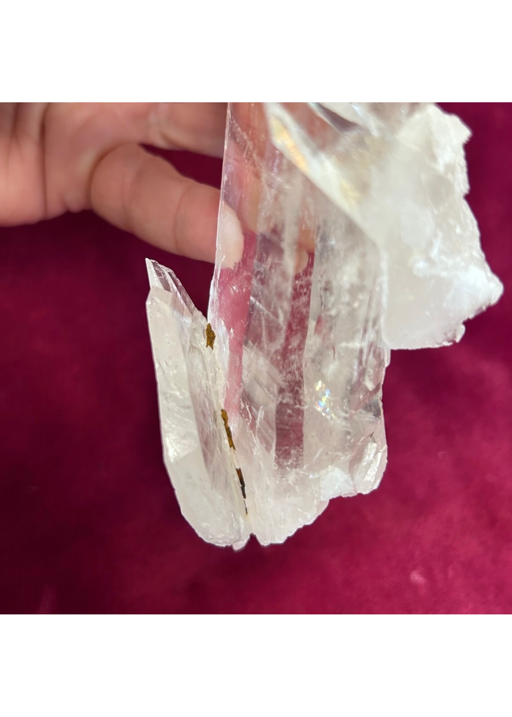 Lemurian Quartz Self-Healed Faden Points