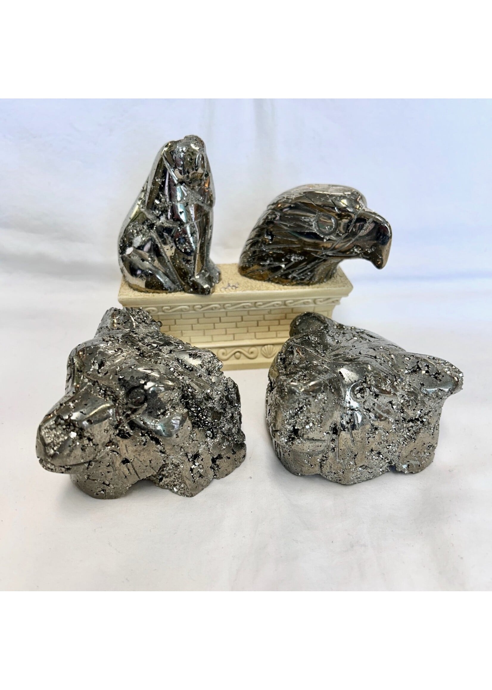 Pyrite Carvings