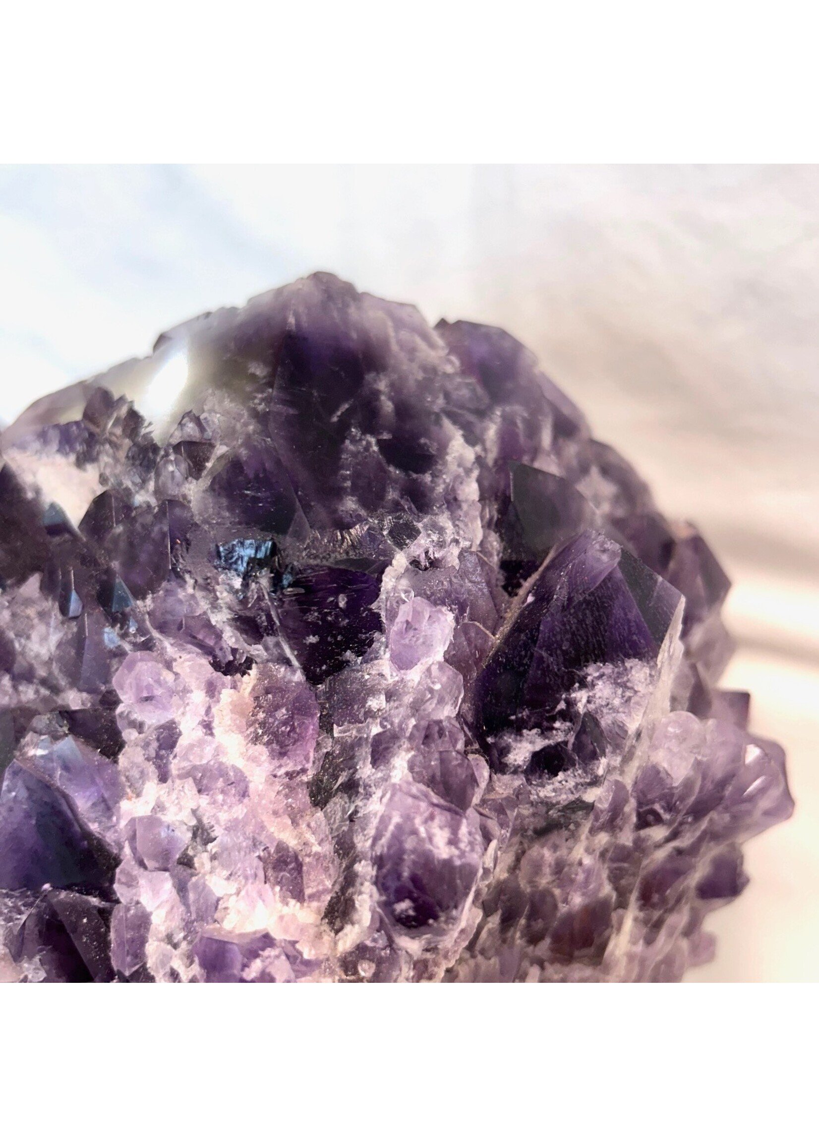 Amethyst Elestial Cluster - self-standing