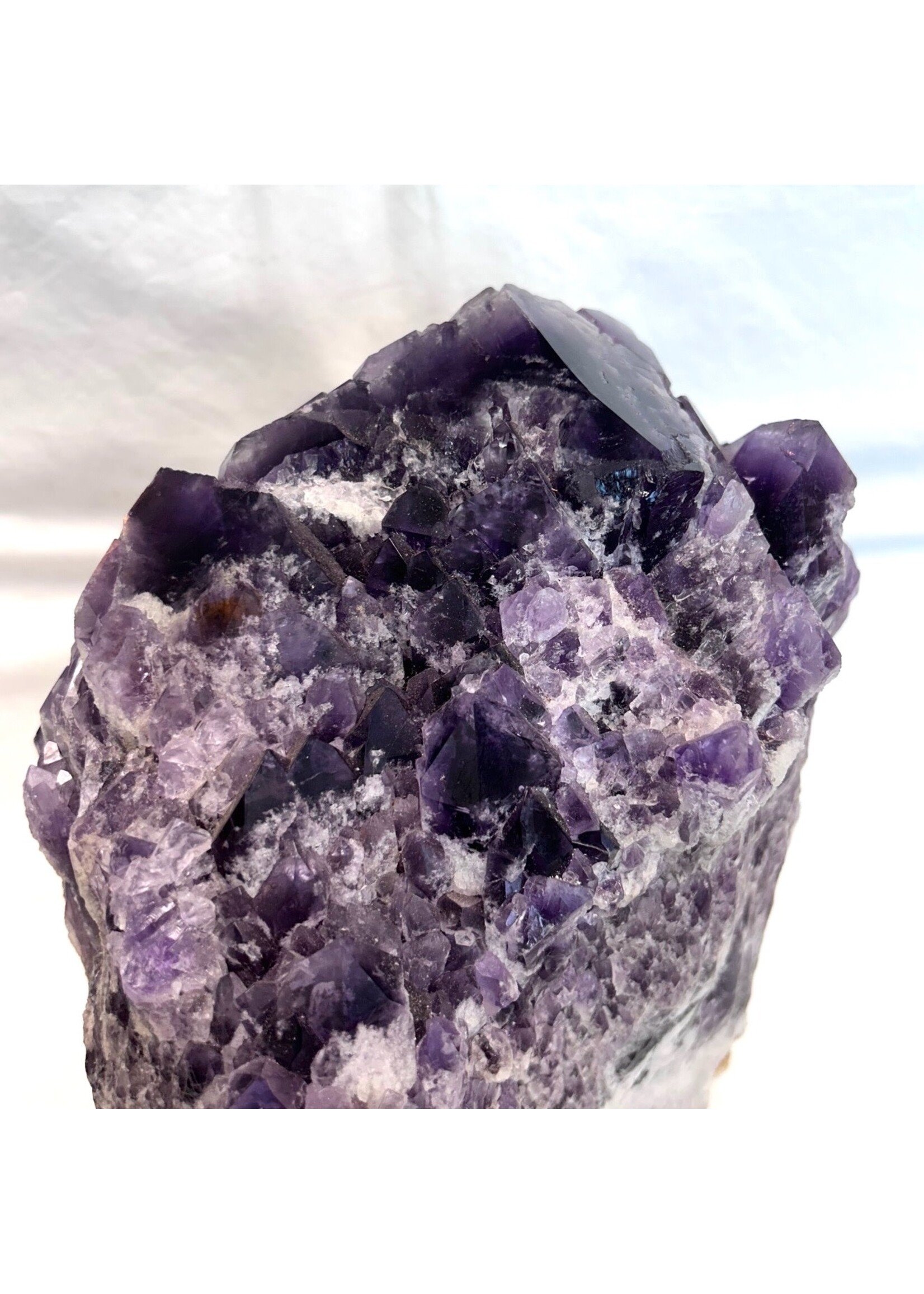 Amethyst Elestial Cluster - self-standing