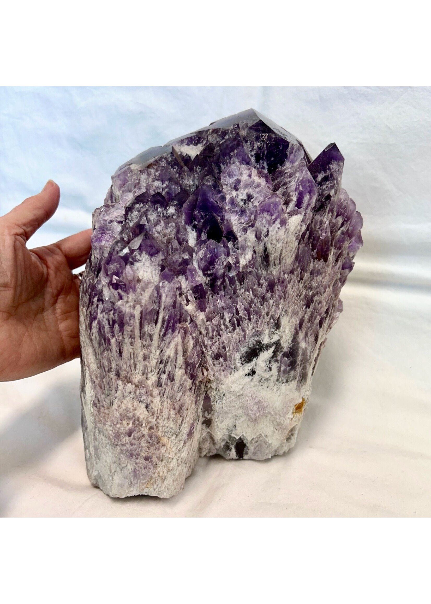 Amethyst Elestial Cluster - self-standing