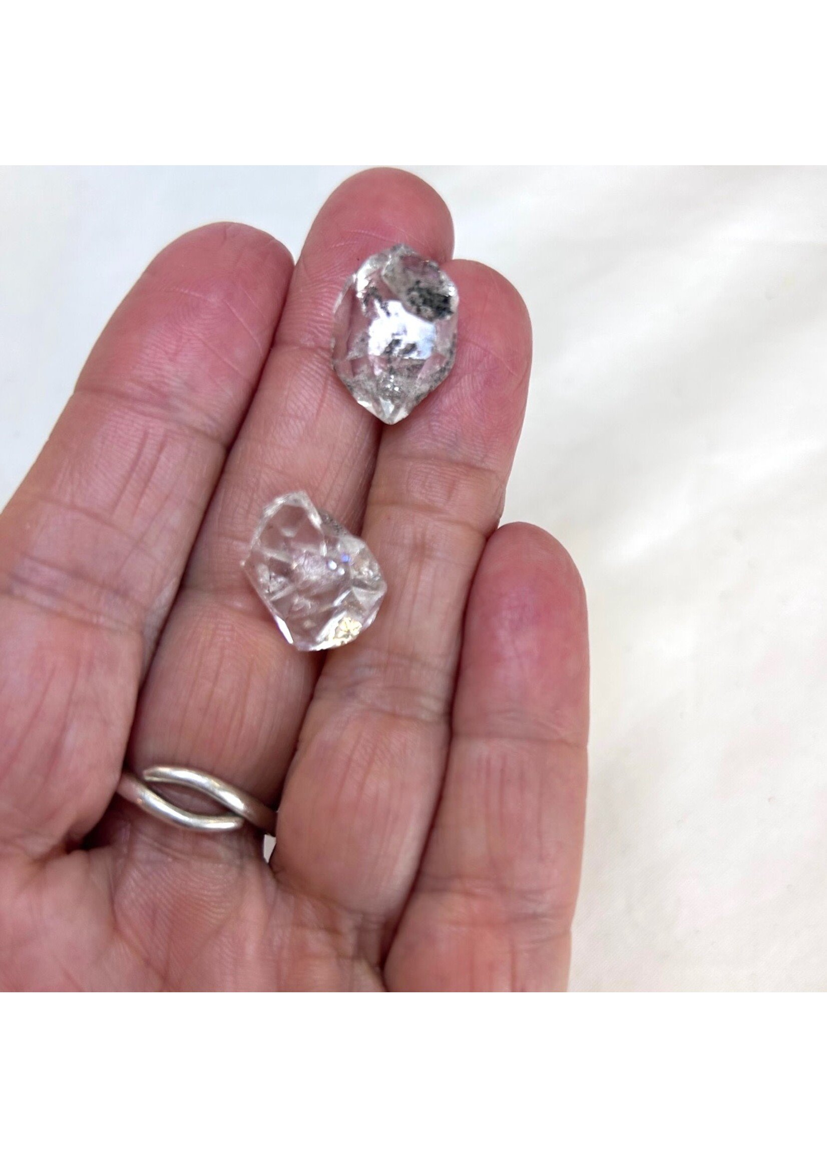 Herkimer Diamonds for pure white light