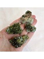 Epidote, Quartz and Byssolite Clusters