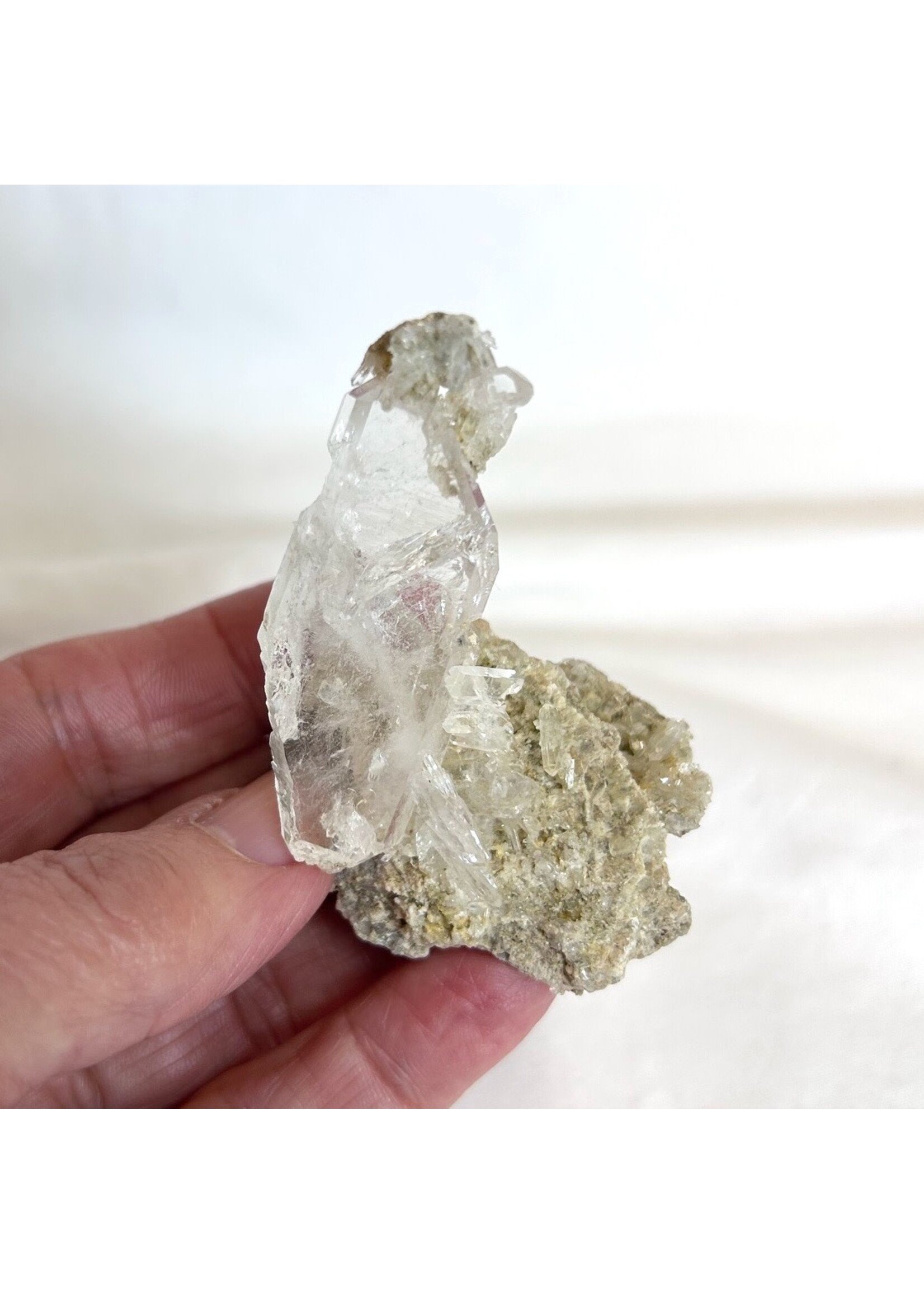 Faden Double Terminated Quartz Cluster