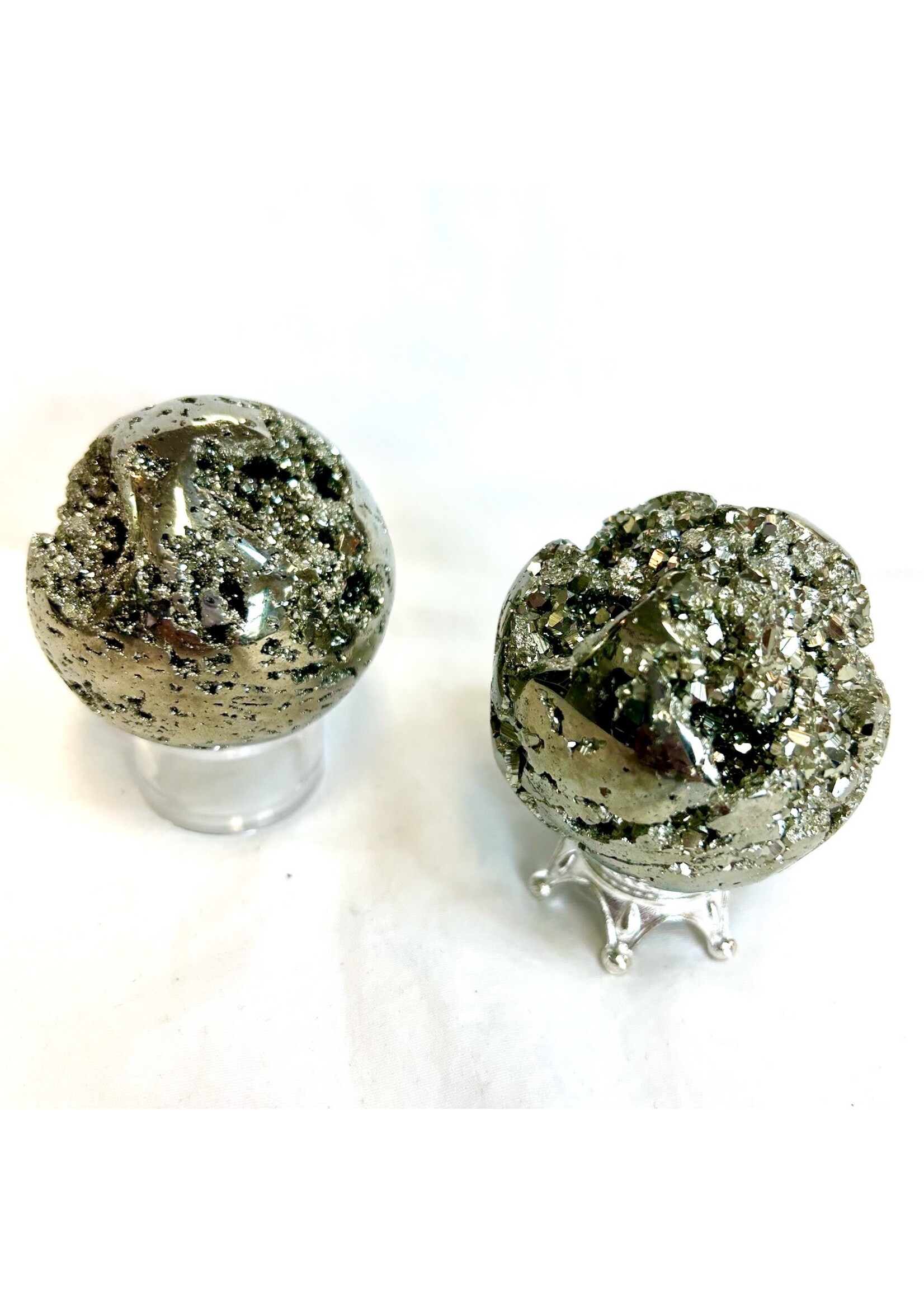 Pyrite Spheres for possibilities