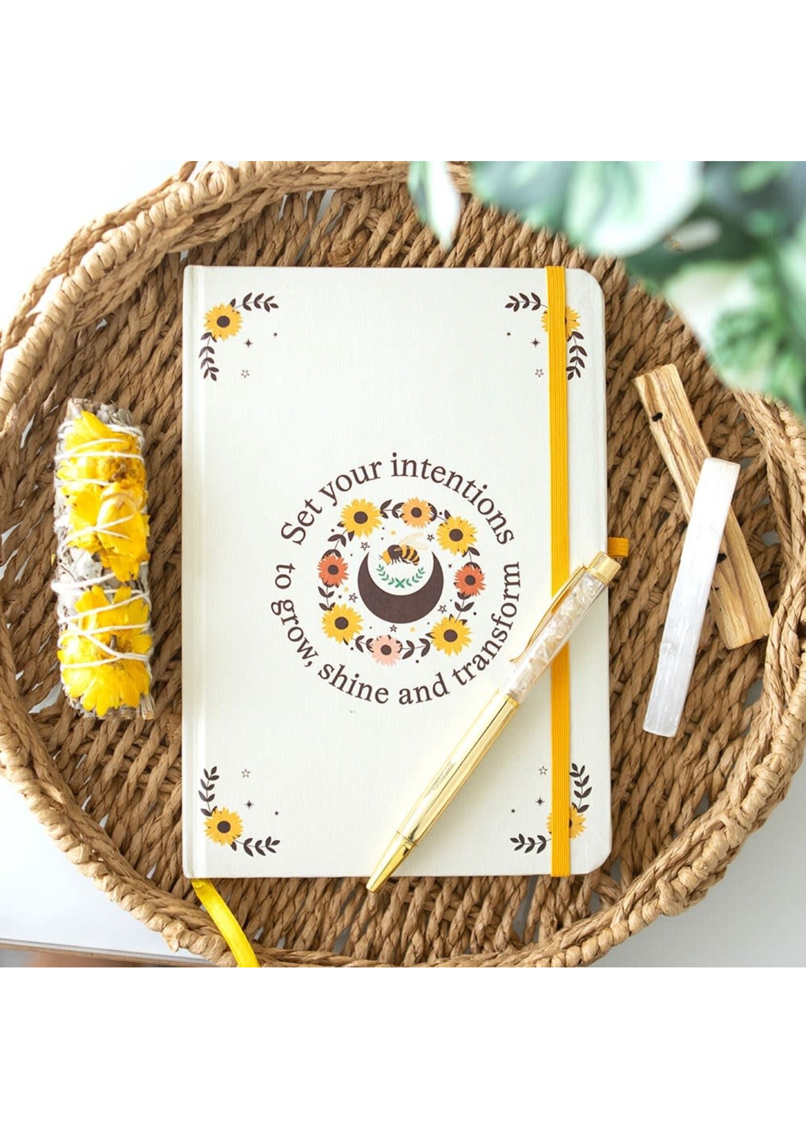 Summer Solstice Journal with Citrine Pen