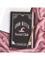 Pink Good Witch Social Club Notebook