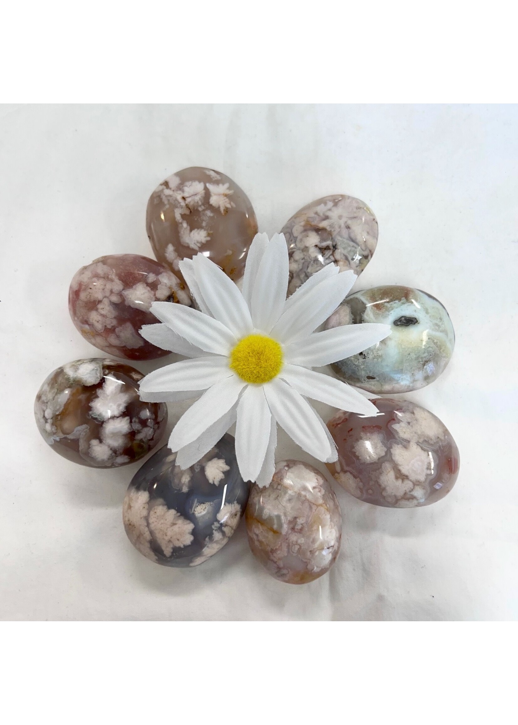 Flower Agate Touchstones
