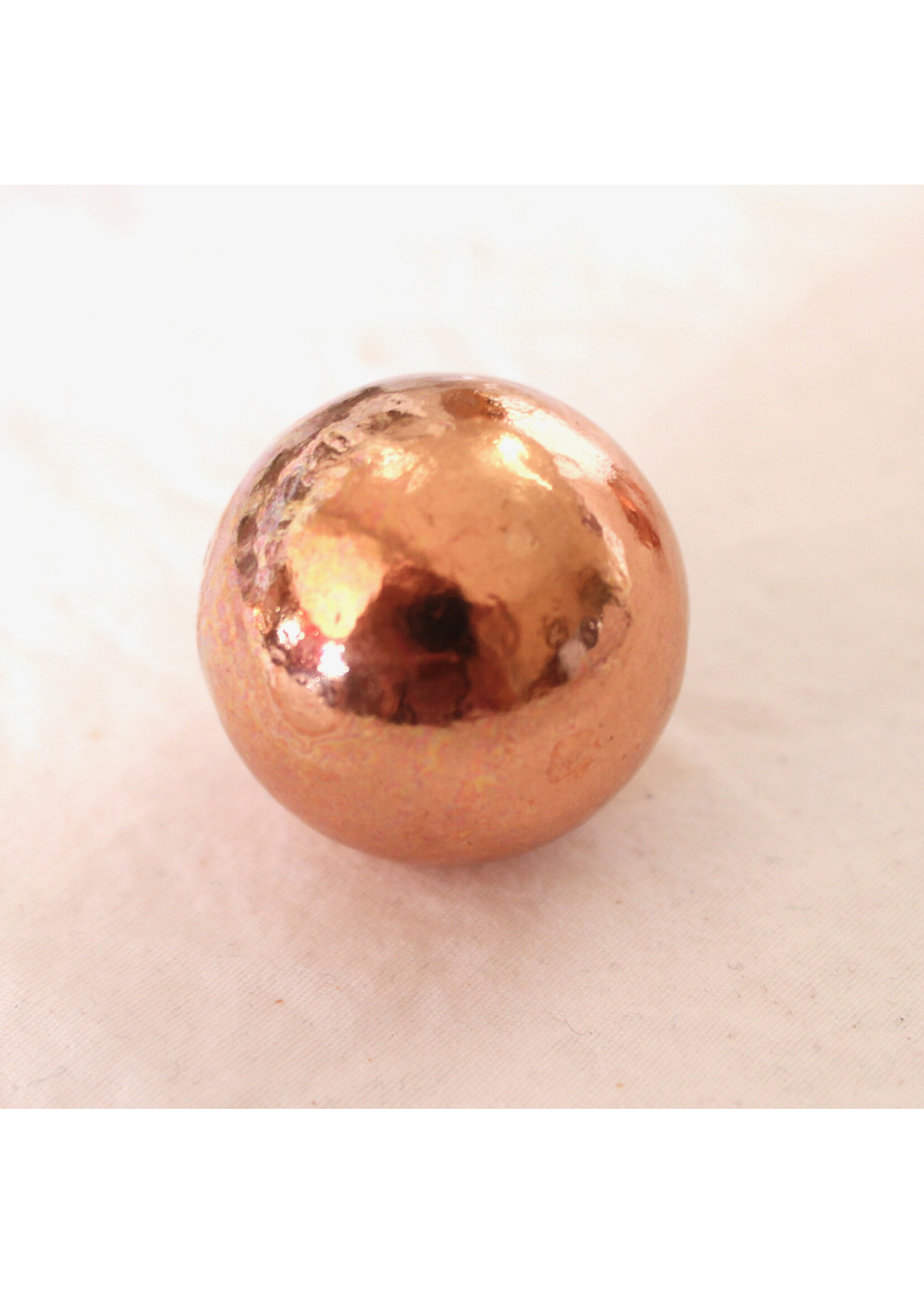 Copper Spheres for energy flow