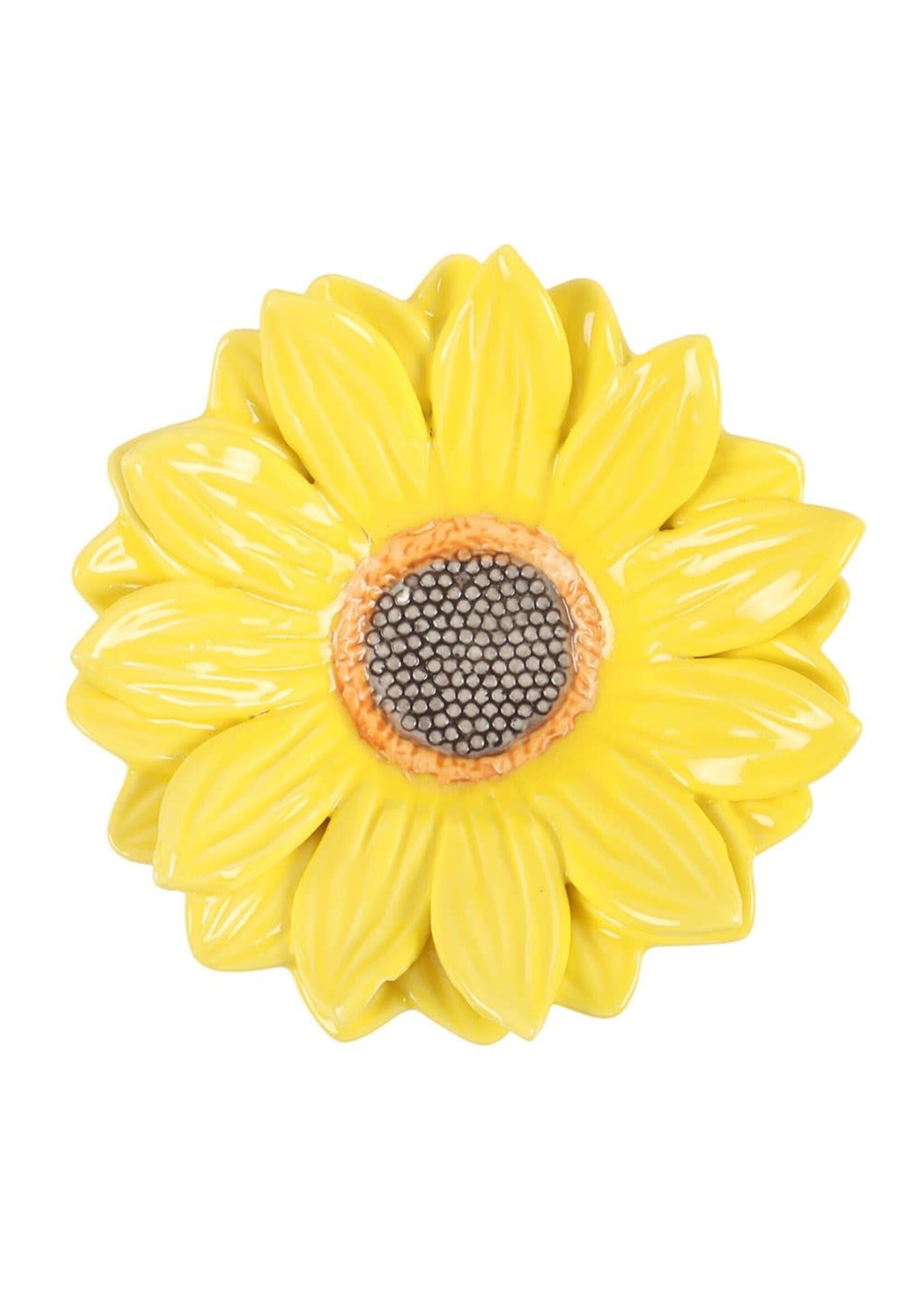 Sunflower Ceramic Trinket Dish