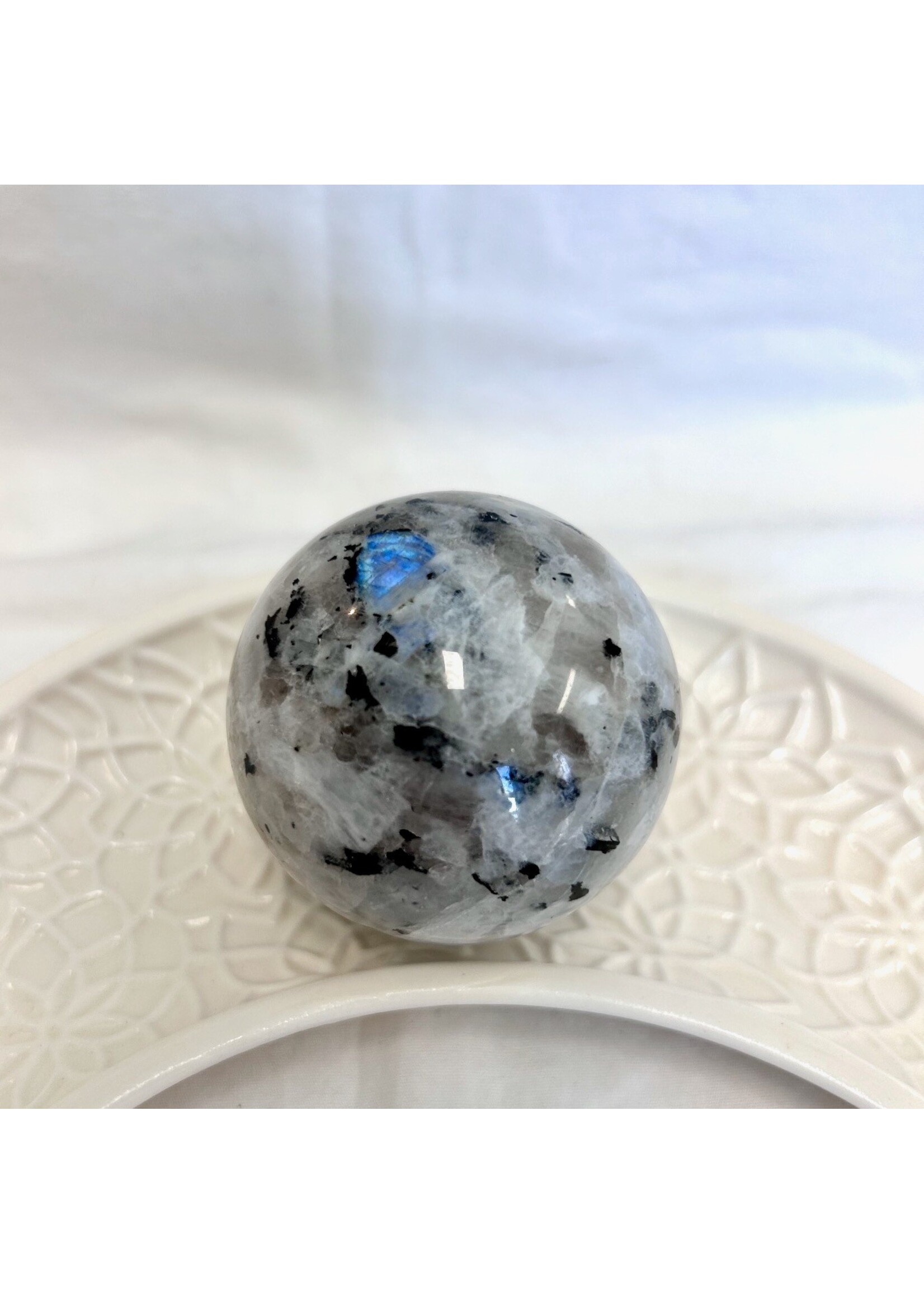 Rainbow Moonstone Spheres