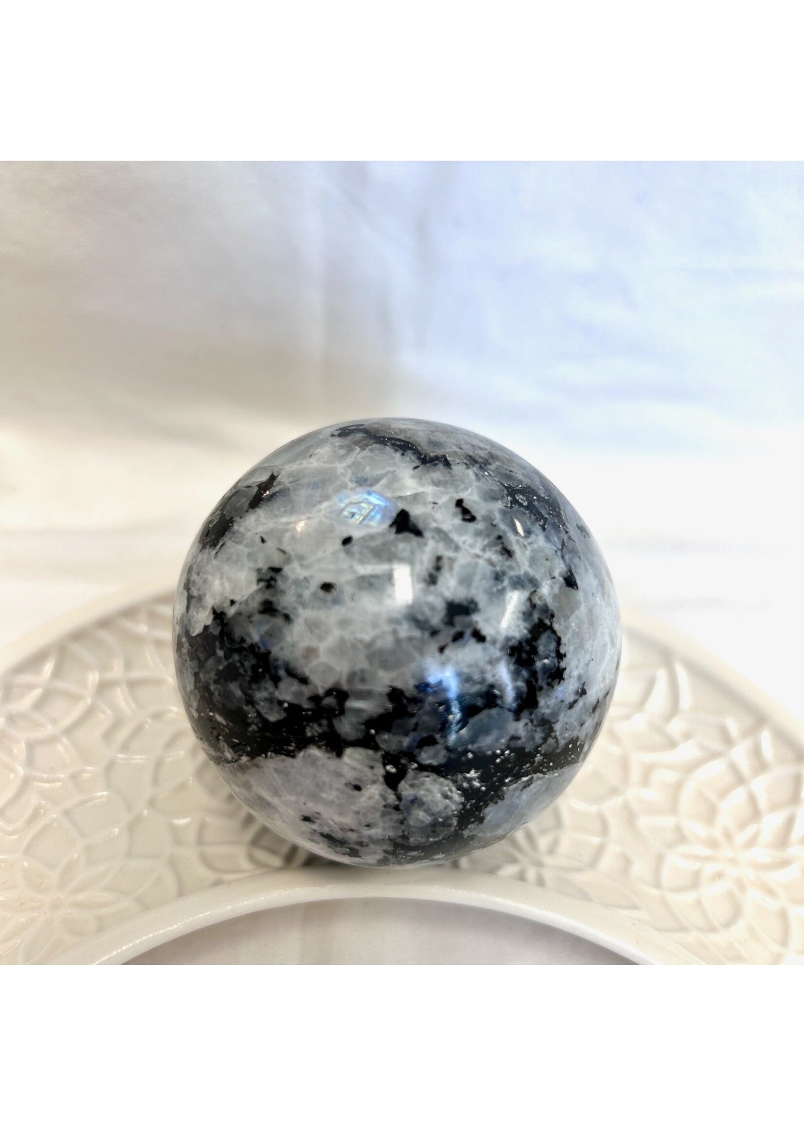 Rainbow Moonstone Spheres