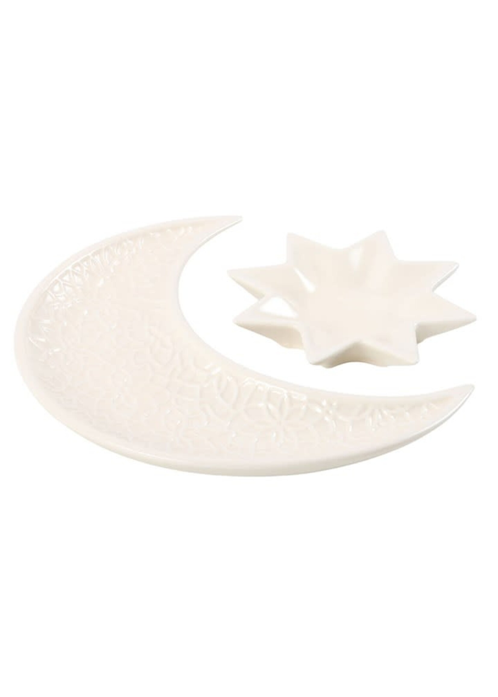 Arabian Nights Crescent Moon and Star Trinket Dish Set
