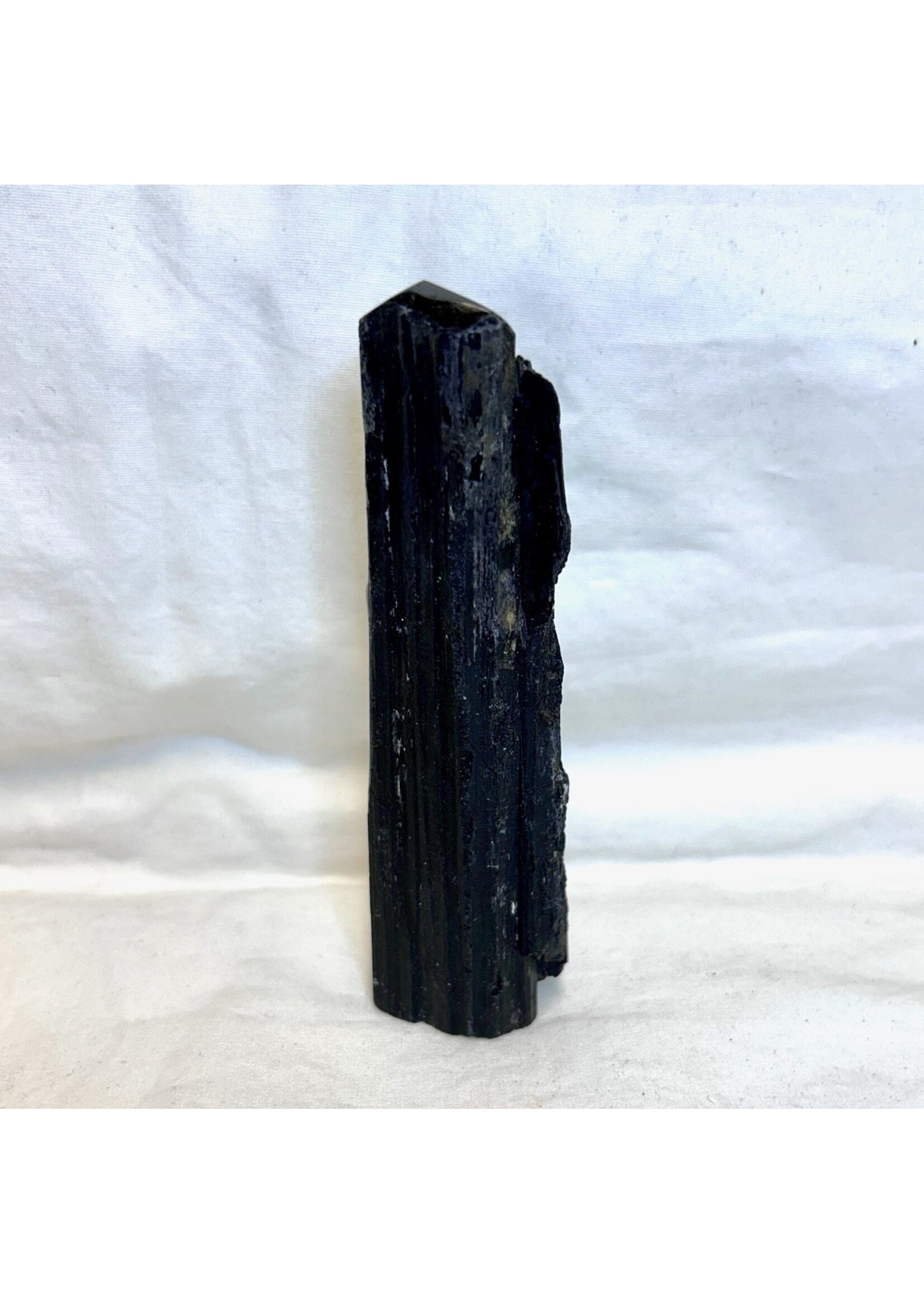 Black Tourmaline Rough Terminated Points