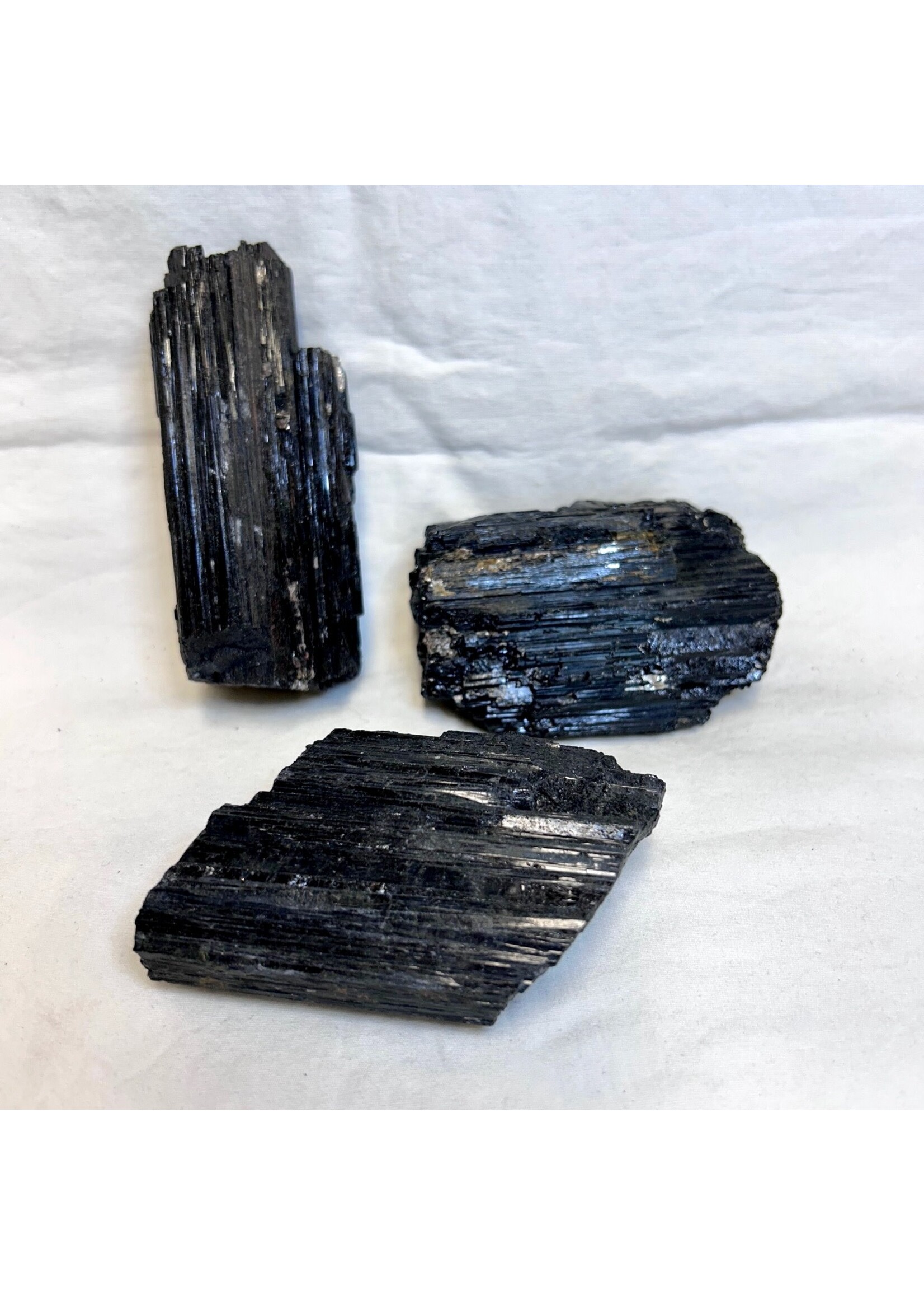 Black Tourmaline Rough  for magical protection