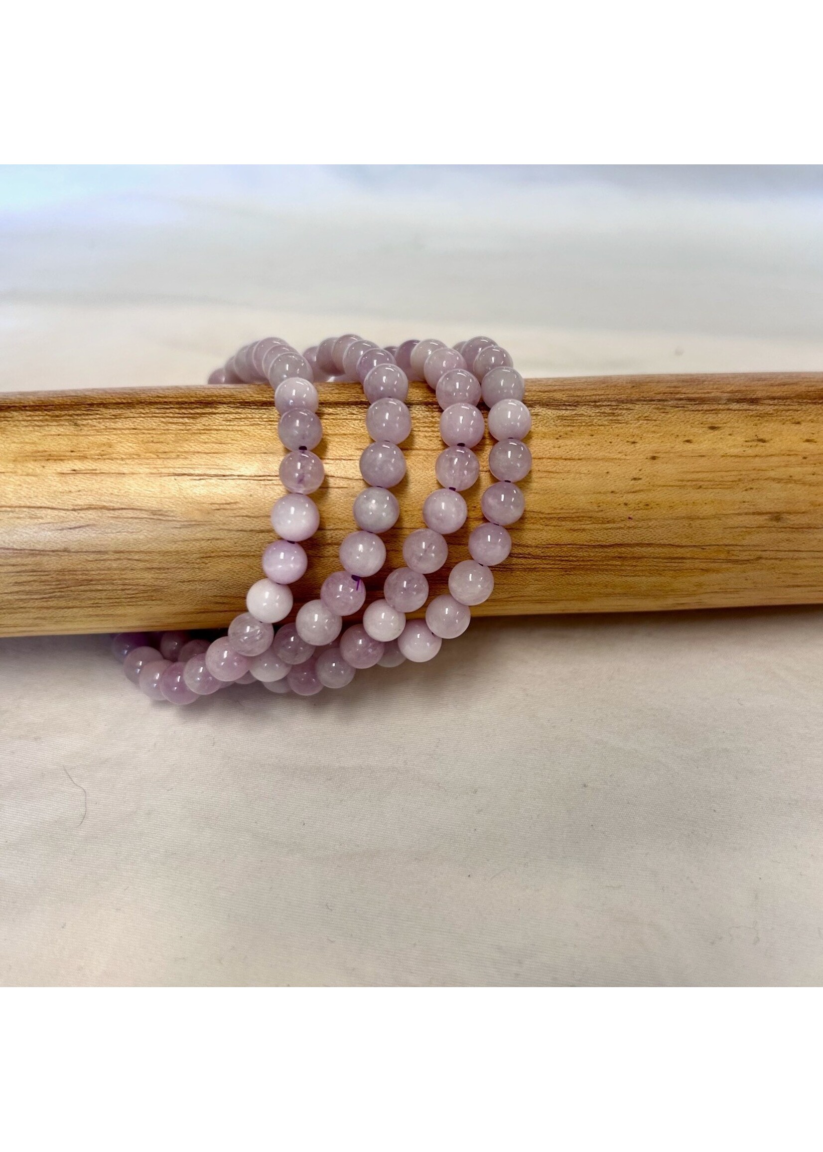 Crystal Bracelet - Kunzite 6mm