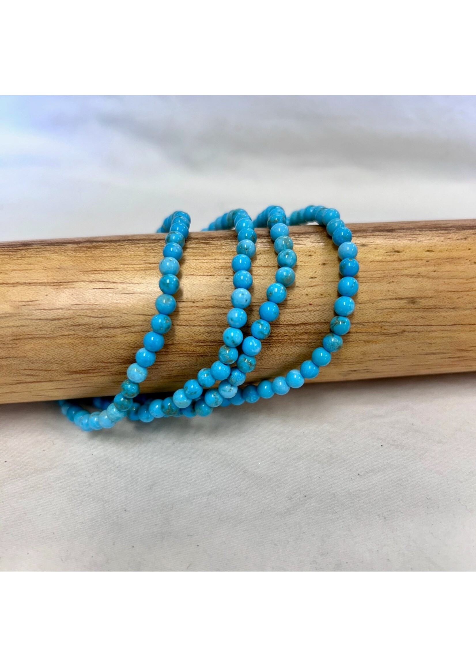 Crystal Bracelet - Turquoise 4 mm