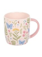 Luna Bloom Floral Print Ceramic Mug
