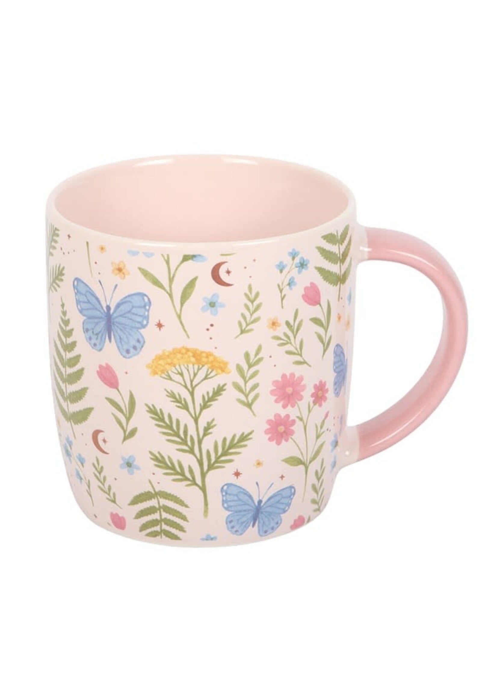 Luna Bloom Floral Print Ceramic Mug