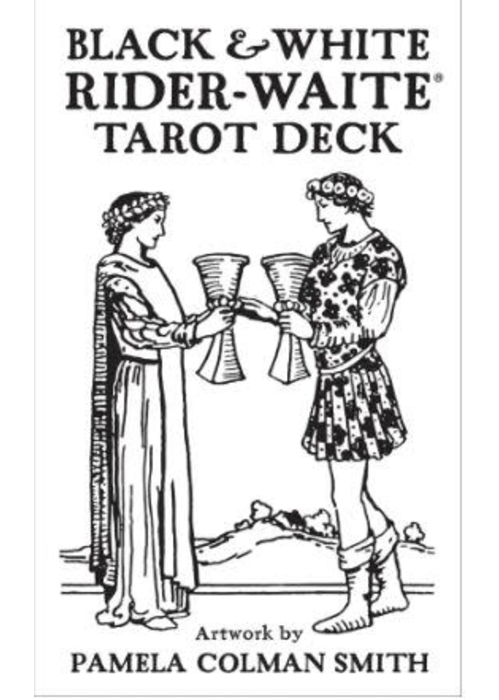 Black & White Rider-Waite Tarot Deck