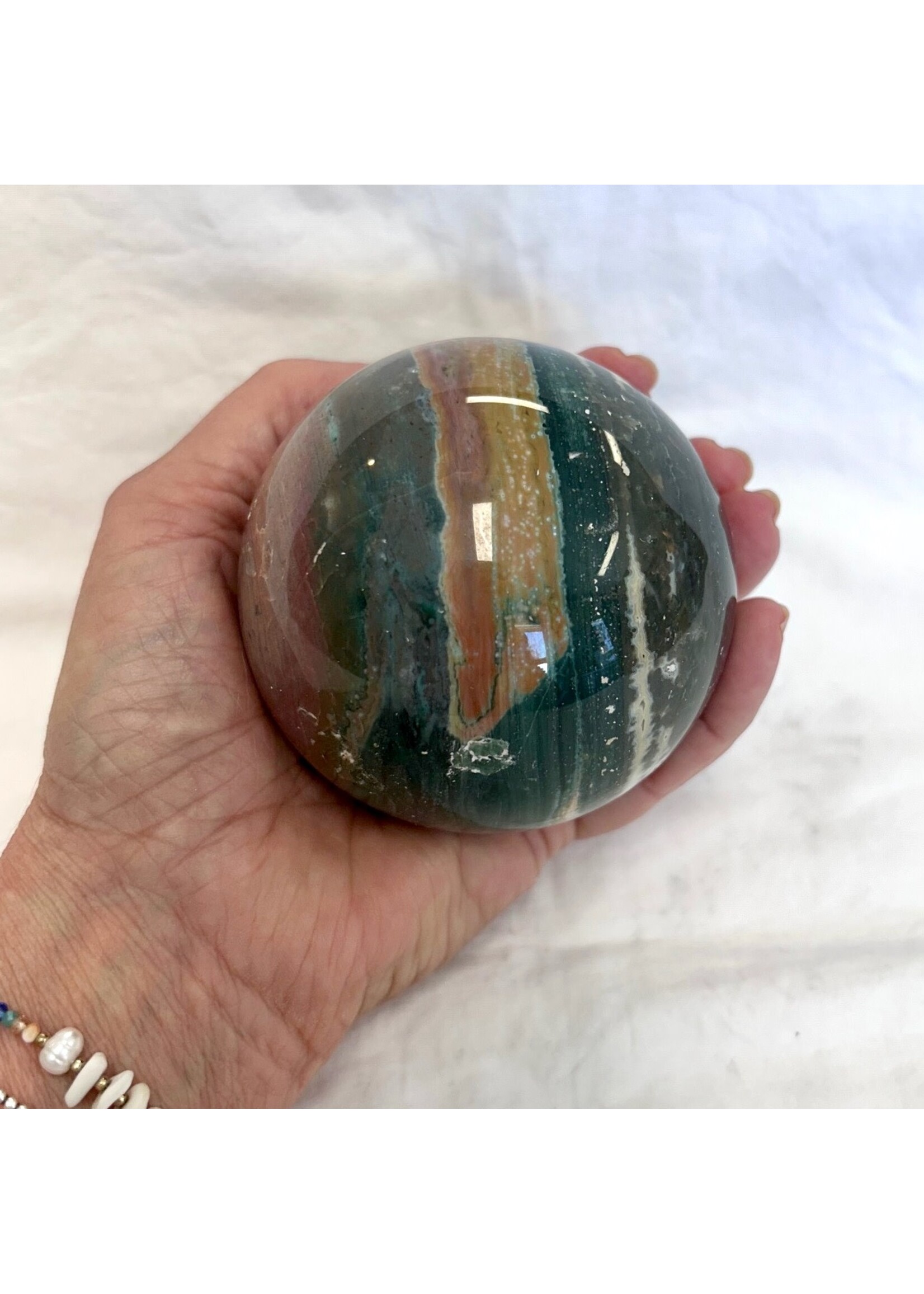 Ocean Jasper Spheres