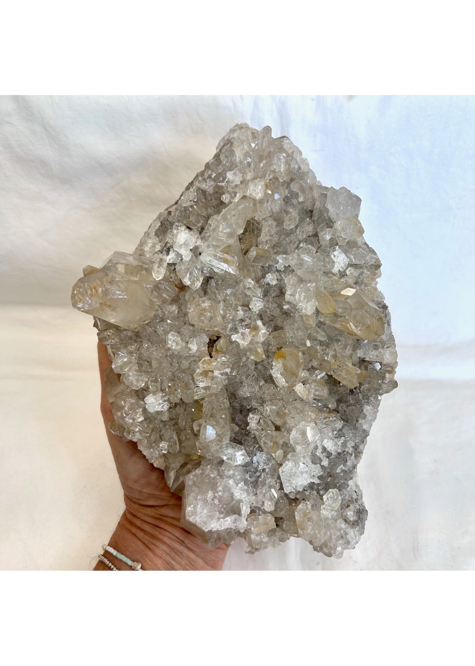Golden Healer Quartz Cluster