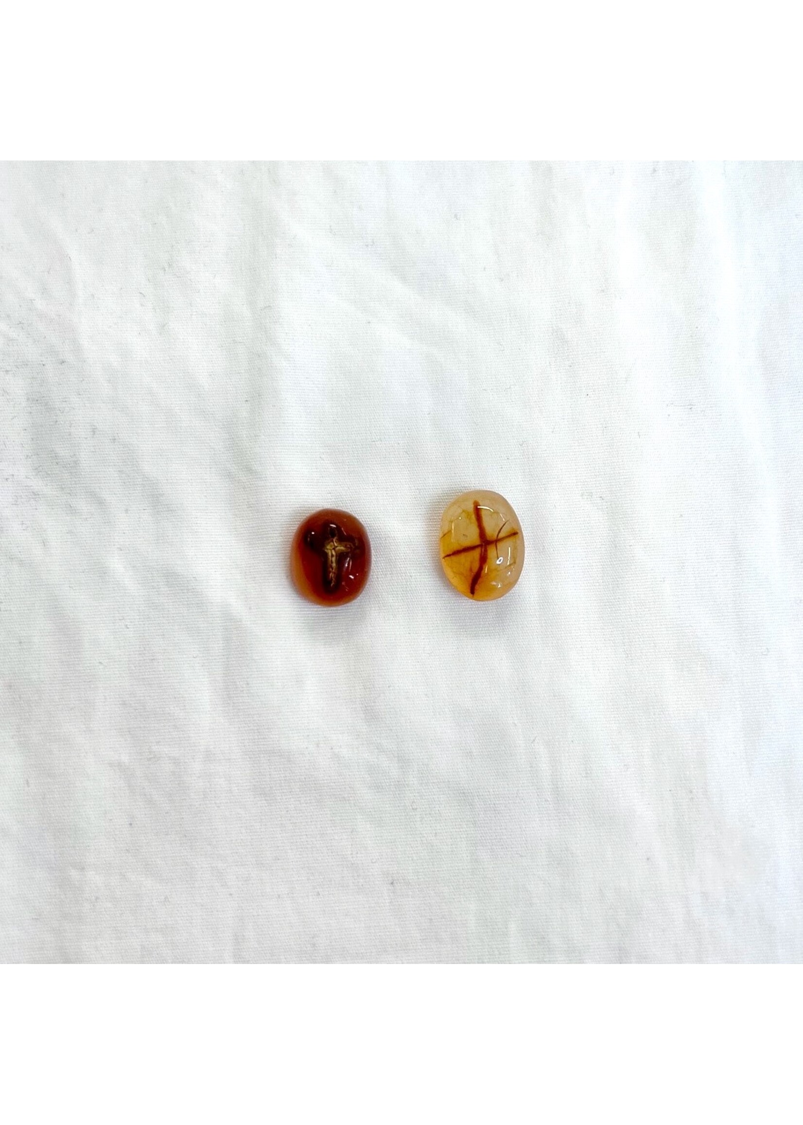 Cross Agate Cabochons - very rare