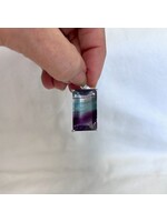 Fluorite Faceted Pendants