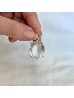 Quartz Faceted Pendants