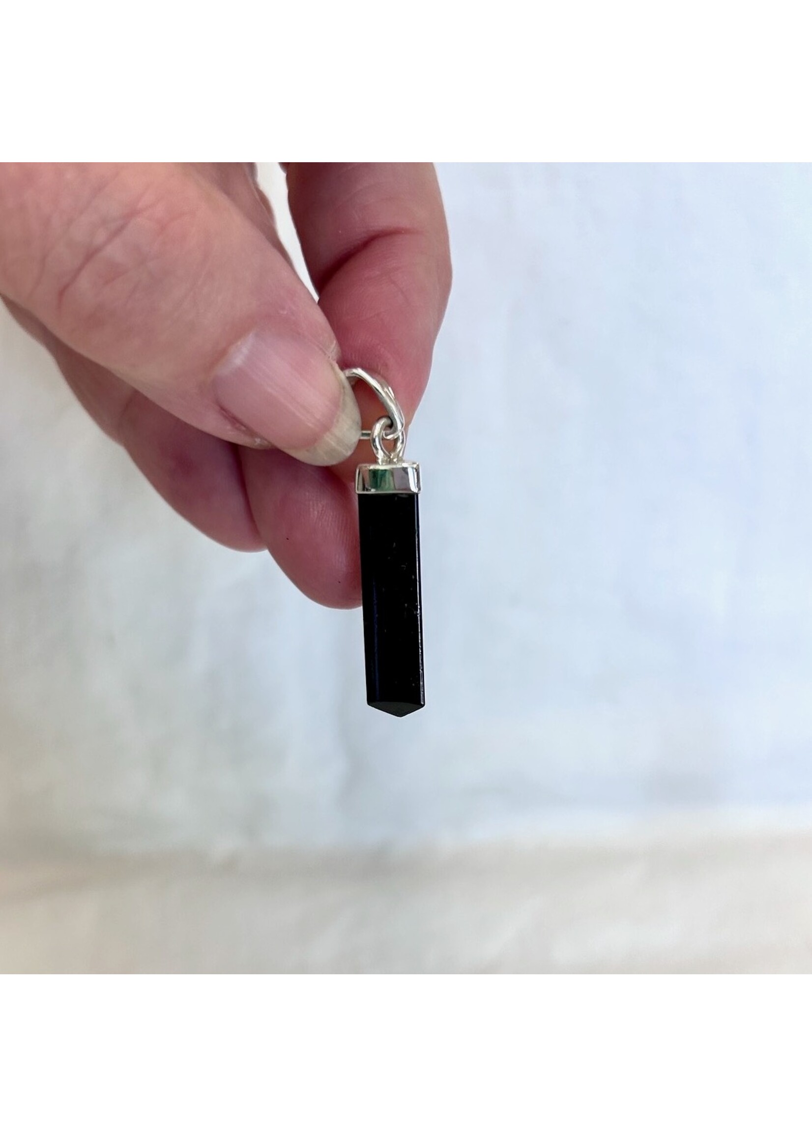 Protective Black Tourmaline Pendants Point