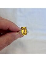 Citrine Faceted Rings