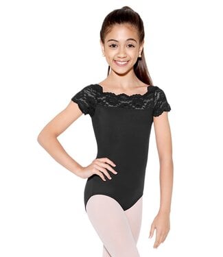 So Danca Tilly Cap Sleeve Leo w/ Lace (SL17)