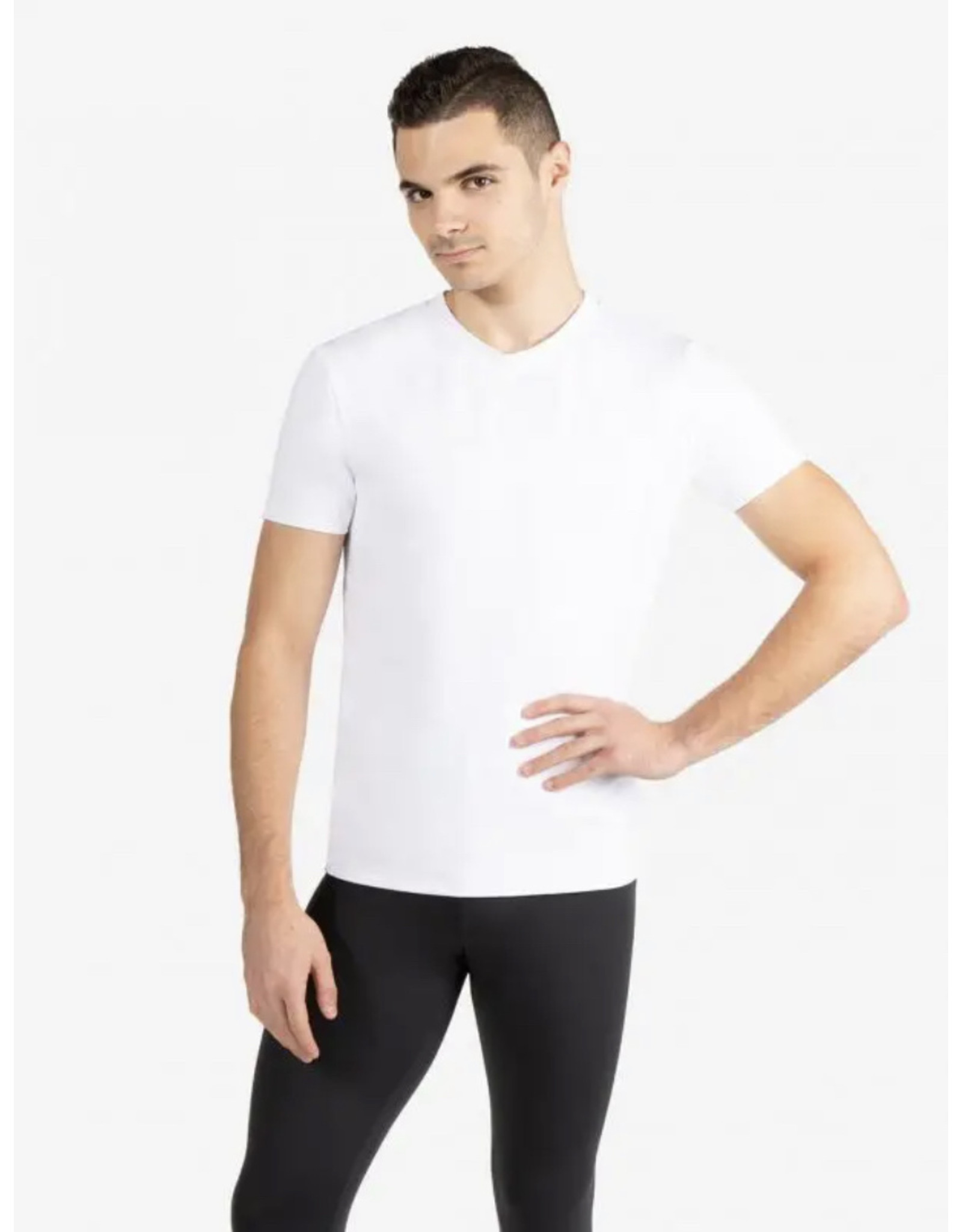 Capezio Men's Crew Neck Tee (SE1061M) - Stage Center