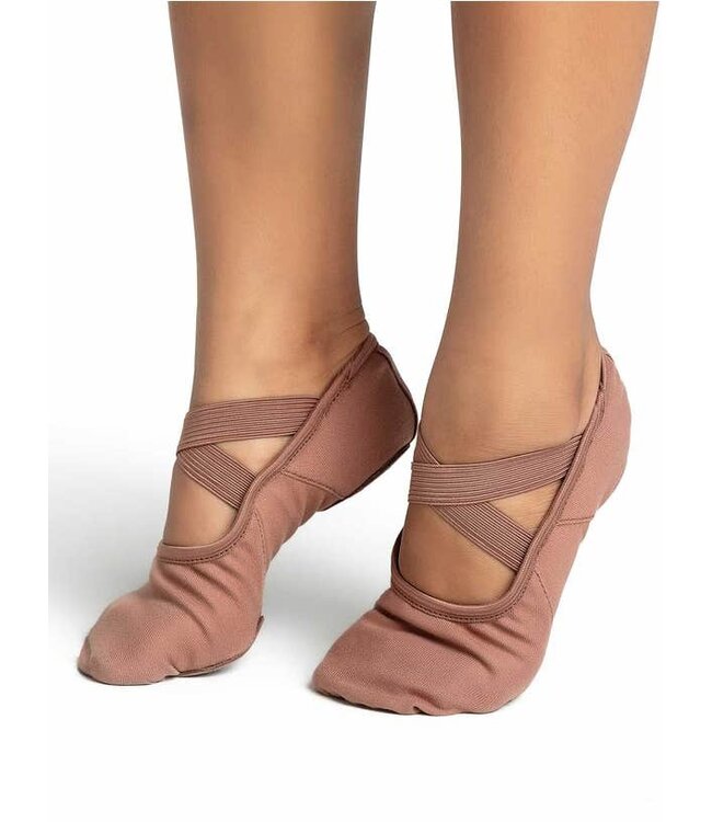 Capezio / Bunheads Adult Hanami Canvas Shoe (2037W) Skintone 60