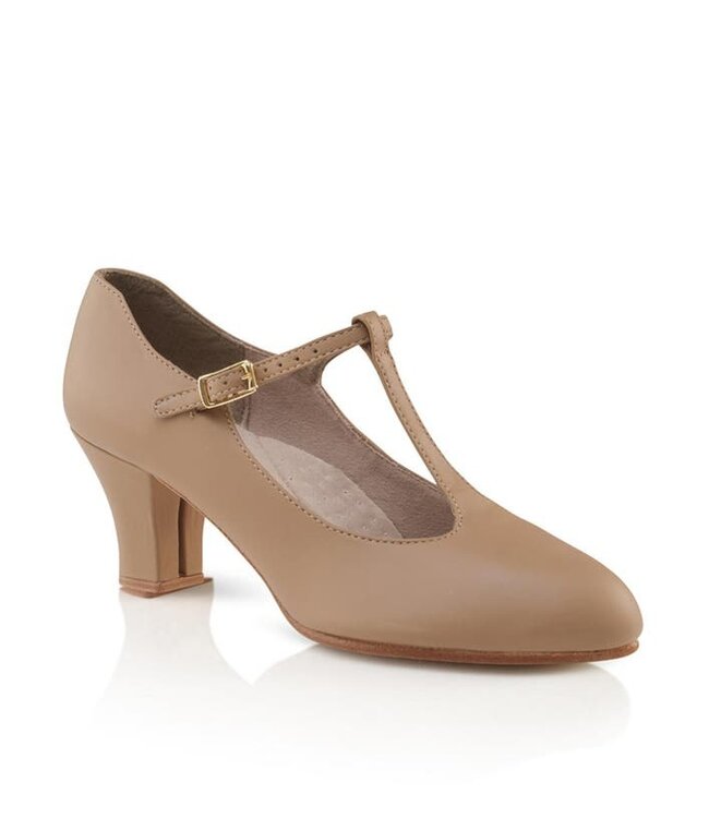 Capezio / Bunheads Jr. Footlight T-Strap 2" Character Shoe (750)