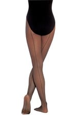 Body Wrappers TotalSTRETCH Seamed Fishnet Tights (A62)