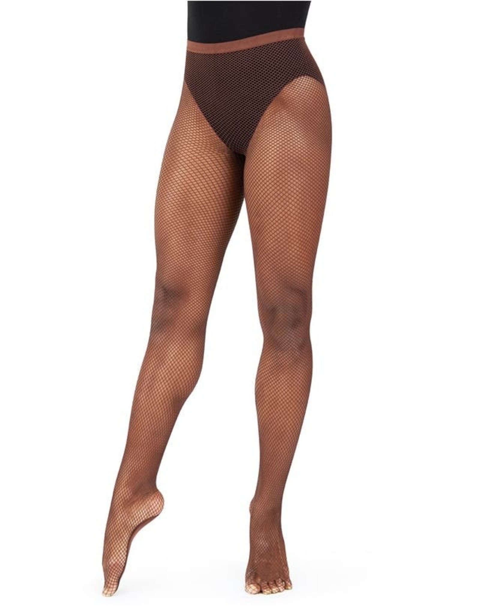 Capezio / Bunheads Professional Seamless Fishnet Footed Tights (3000)