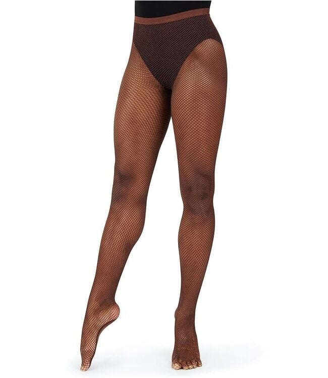 Capezio / Bunheads Professional Seamless Fishnet Footed Tights (3000)