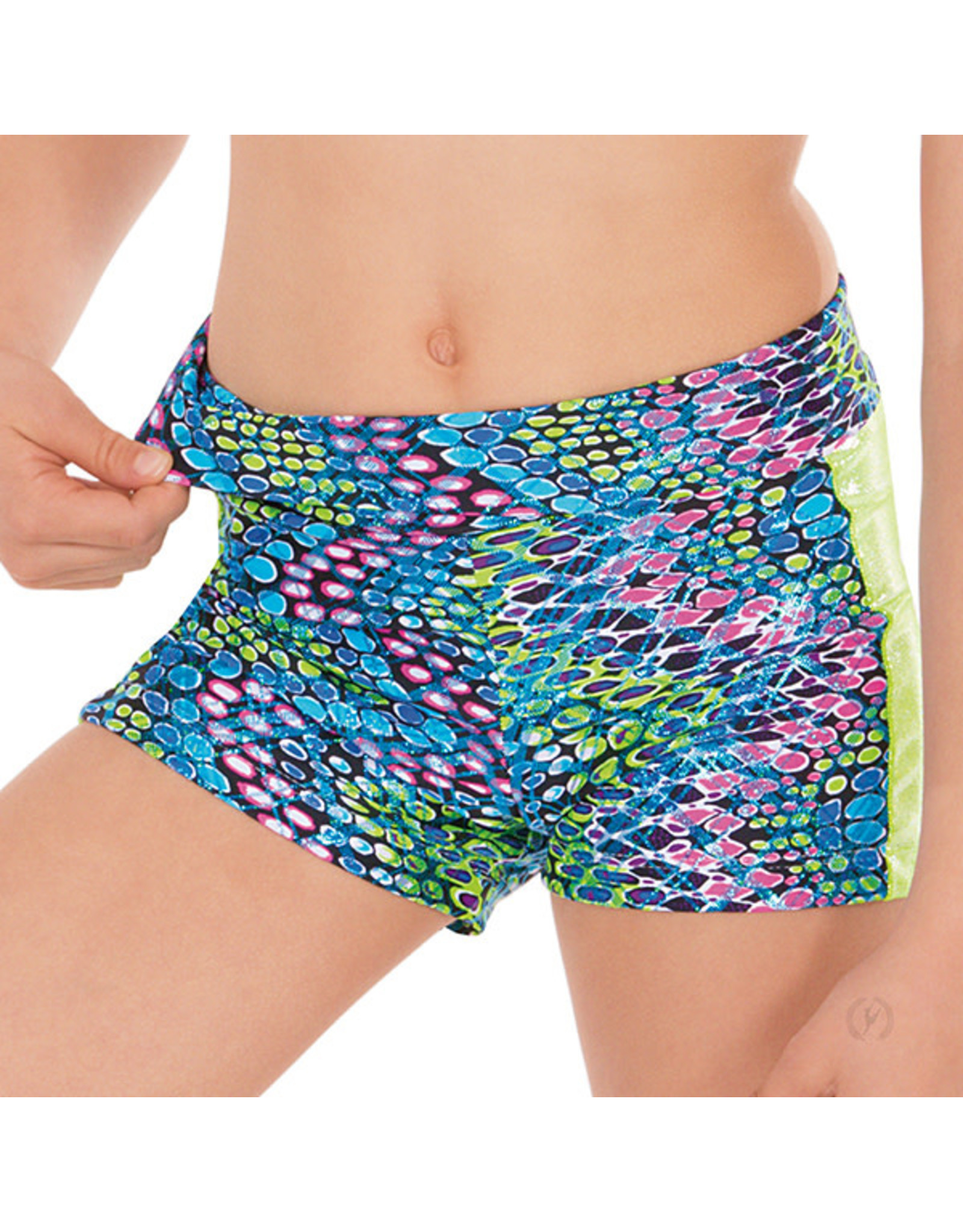 Eurotard Dizzy Dots Contrast Short (54889C)