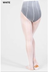 Body Wrappers TotalSTRETCH Sheer Weight Mesh Backseam Tights (A46)