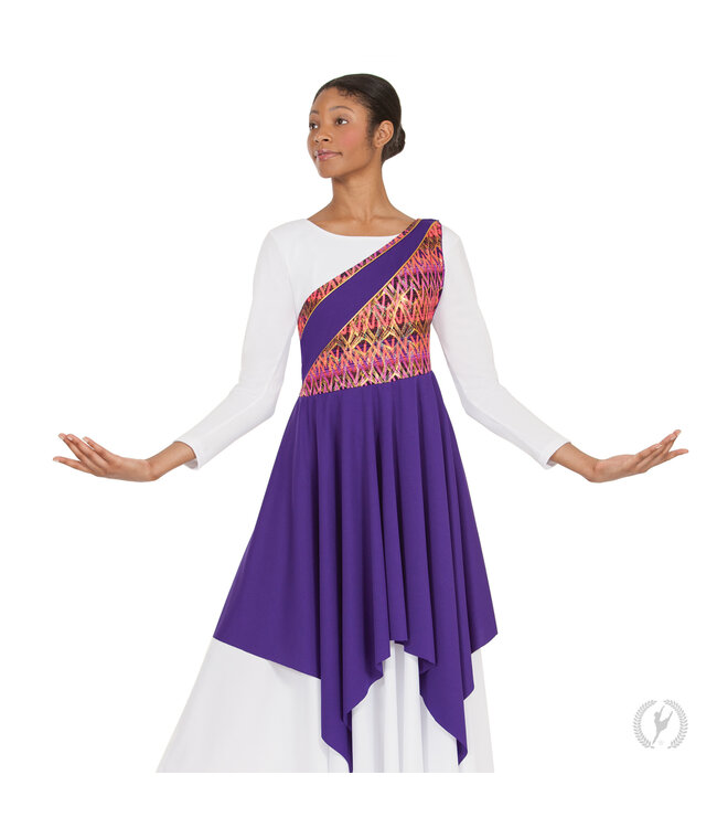 Eurotard Adult Joyful Praise Asym Tunic (63567)