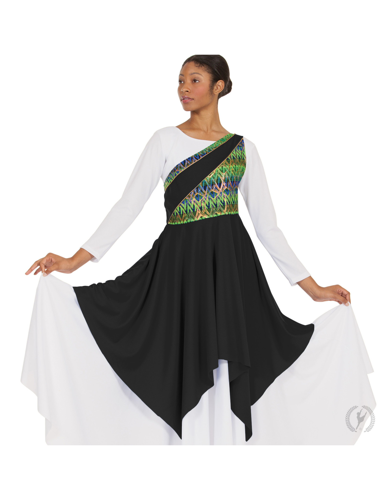 Eurotard Adult Joyful Praise Asym Tunic (63567)