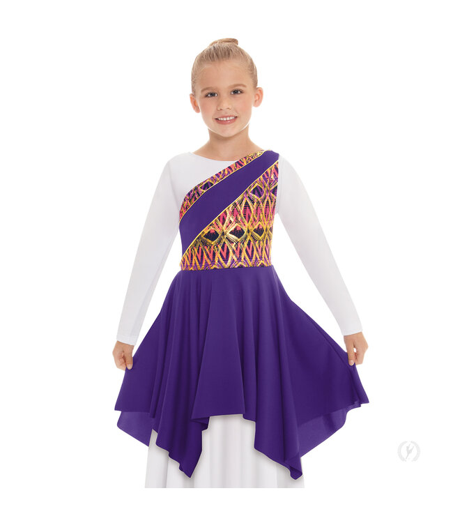 Eurotard Child Joyful Praise Asym Tunic (63567C)